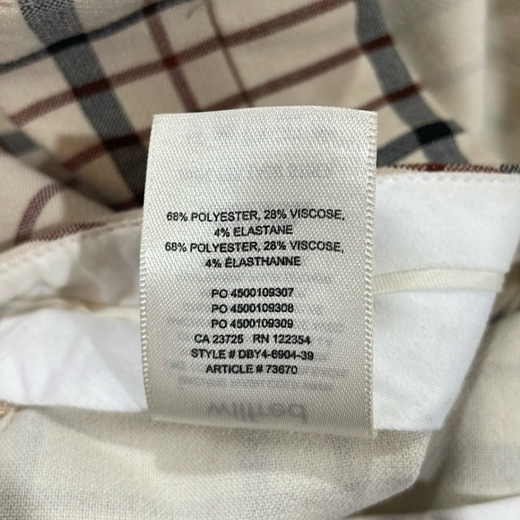 Aritzia Wilfred Genie Check Wide Leg High Rise Pant - Picture 3 of 9